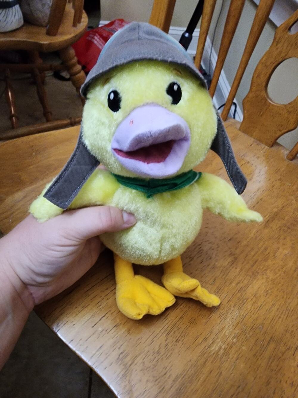 Wonder Pets Ming Ming Duckling Plush 10" Fisher-Price 2008 Mattel, VG & Clean